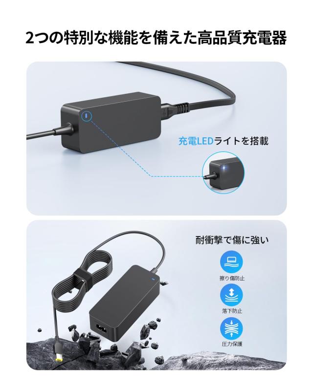 20V 3.25A 65W 充電器 対応 NEC Lavie ACアダプター LAVIE