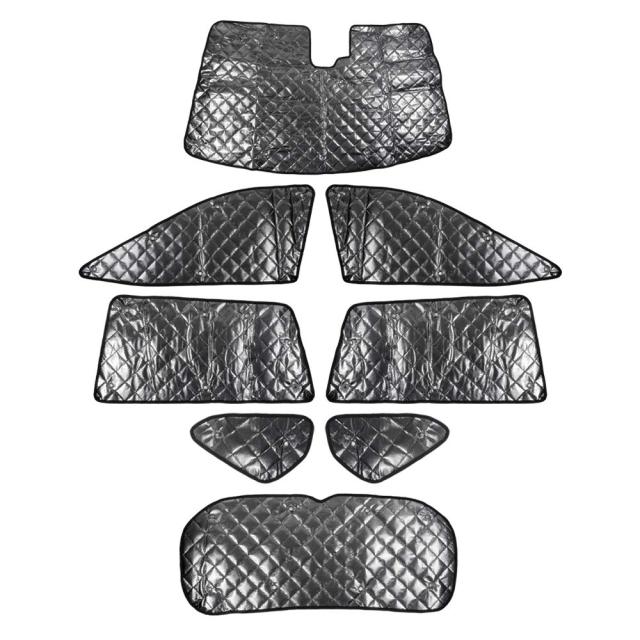 Cartist トヨタ 新型RAV4 50系 サンシェード フルセット マルチサンシェード 遮光シェード カーテン 5層構造 車中泊 ブラックメッシュサ_7