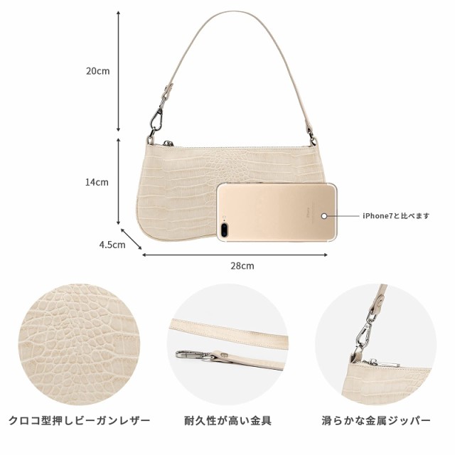JW PEI] eva ハンドバッグ レディース 小さめ クロコダイル柄