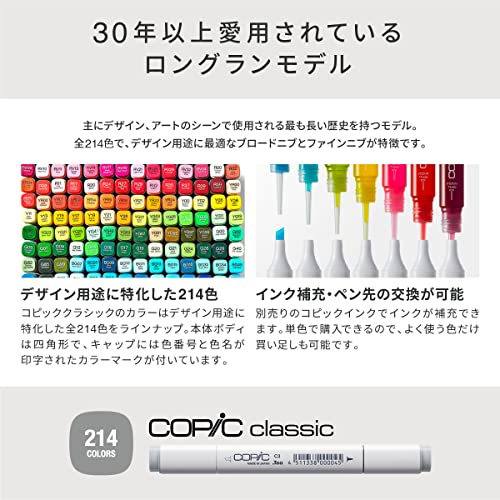 コピック(COPIC) Tooクラシック 36色セットの通販はau PAY マーケット