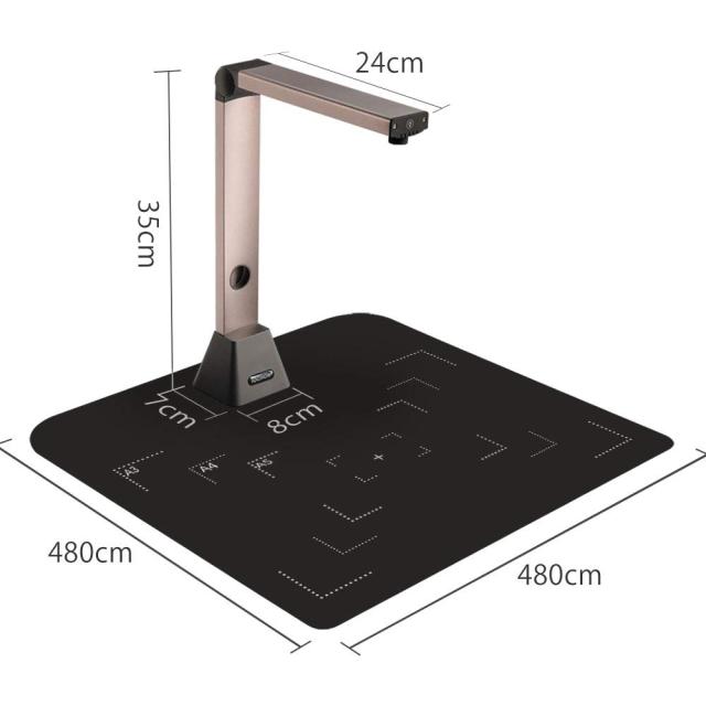iOCHOW スキャナー S1 ドキュメントスキャナー 800万画素 非破壊 USB
