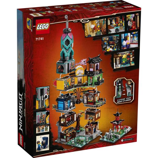 レゴ(LEGO) ニンジャゴー ニンジャゴーシティ・ガーデン 誕生日プレゼント 71741 おもちゃ ブロック プレゼント 忍者 にんじゃ 家 おうち_5