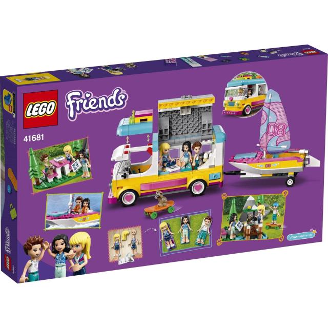 レゴ(LEGO) フレンズ キャンピングカーとボート （森のキャンピングカーとボート） 41681 おもちゃ お人形 ドール ボート 乗り物 のりも_2