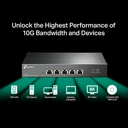 TP-Link 5ポート 全ポート10G対応 10G マルチギガビット