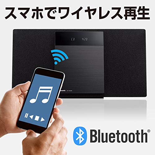 パナソニック ミニコンポ FM/AM 2バンド Bluetooth対応 USBメ