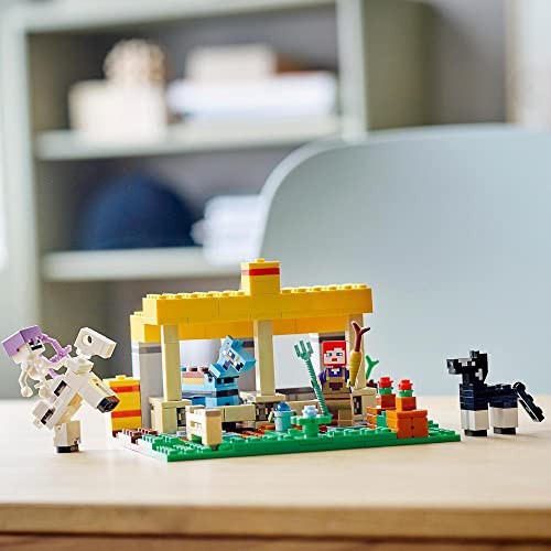 レゴ(LEGO) マインクラフト 馬小屋 21171 おもちゃ ブロック