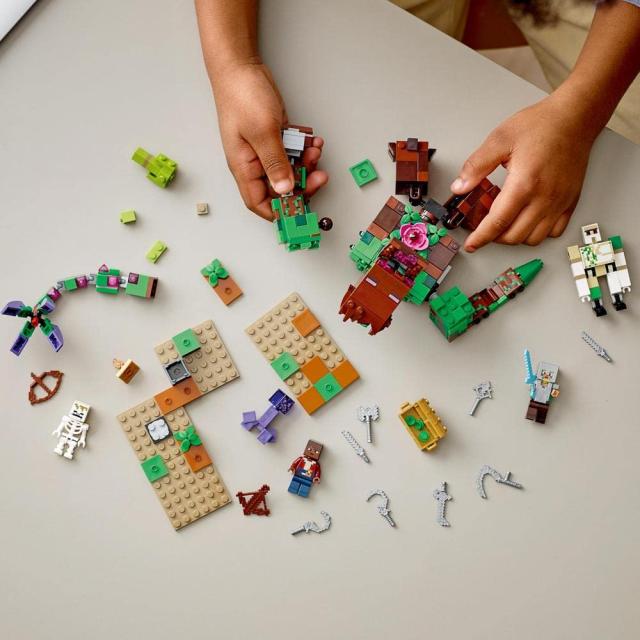 レゴ(LEGO) マインクラフト ジャングルの魔物 21176 おもちゃ ブロック プレゼント テレビゲーム 男の子 女の子 8歳以上_4