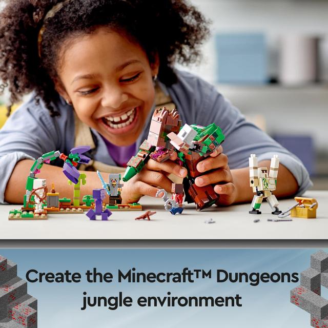 レゴ(LEGO) マインクラフト ジャングルの魔物 21176 おもちゃ ブロック プレゼント テレビゲーム 男の子 女の子 8歳以上_8