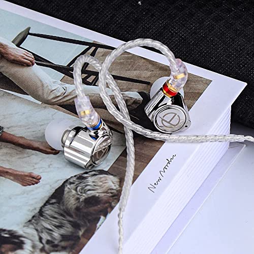 TRN TA1(1BA+1DD)ハイブリッド型金属HiFiイヤホン (TA1-Silver) TRN TA1(1BA+1DD)ハイブリッド型金属HiFiイヤホン (TA1-Silver) HiFiGO