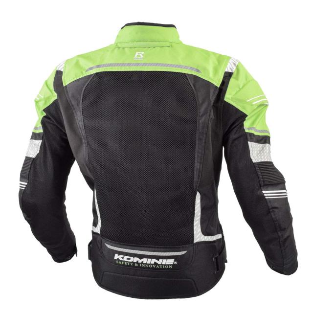 [KOMINE] バイク用 Rスペックメッシュジャケット JK-130 1209 春夏秋向け メッシュ素材 プロテクター CE規格 ストレッチ素材 07-130 メン