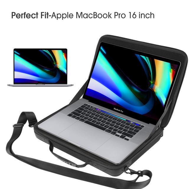 Smatree MacBook Pro 16インチ ハードスリーブ 16インチ MacBook Pro 2022-2019 キャリーケース MacBook Pro 16インチ ショルダーバッグ_3