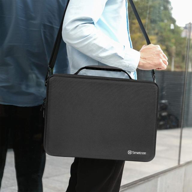 Smatree MacBook Pro 16インチ ハードスリーブ 16インチ MacBook Pro 2022-2019 キャリーケース MacBook Pro 16インチ ショルダーバッグ_6