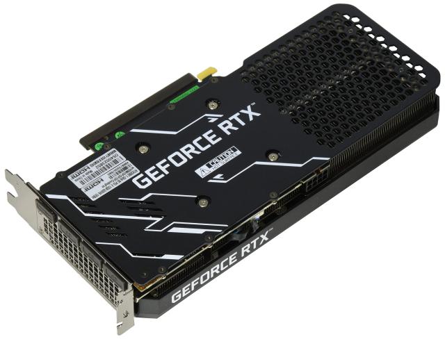 玄人志向 NVIDIA GeForce RTX3060 搭載 グラフィックボード GDDR6 12GB GALAKURO GAMINGシリーズ 【国内正規代理店品】 GG-RTX3060-E12GB_1