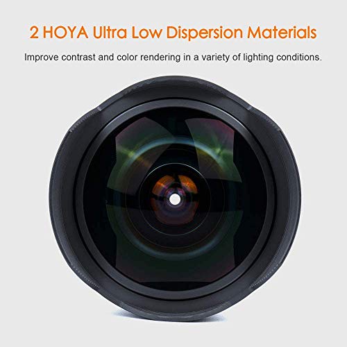 7artisans 7.5mm F2.8 II 魚眼レンズ 超広角 Panasonic/Olympus M4/3マウント対応 APS-Cサイズ対応 Fish eye II マイクロフォーサーズ