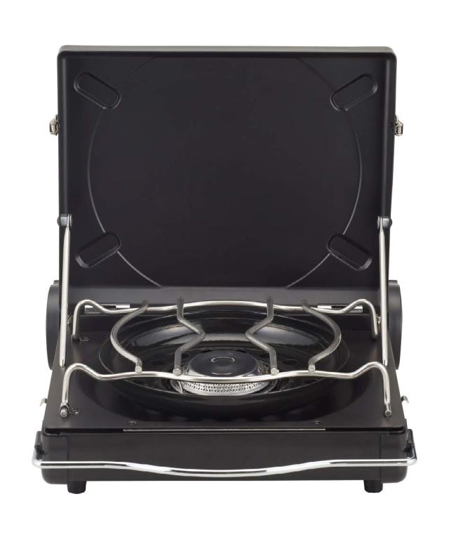 FORE WINDS ラックス・キャンプ・ストーブ ブラック FW-LS01-BK 燃料タイプガス (ブラック)の通販は