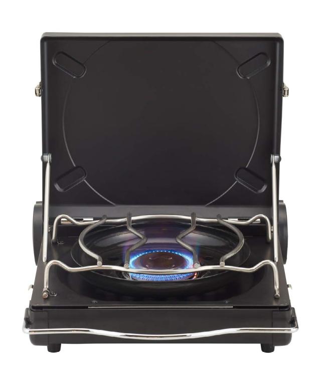 FORE WINDS ラックス・キャンプ・ストーブ ブラック FW-LS01-BK 燃料タイプガス (ブラック)の通販は