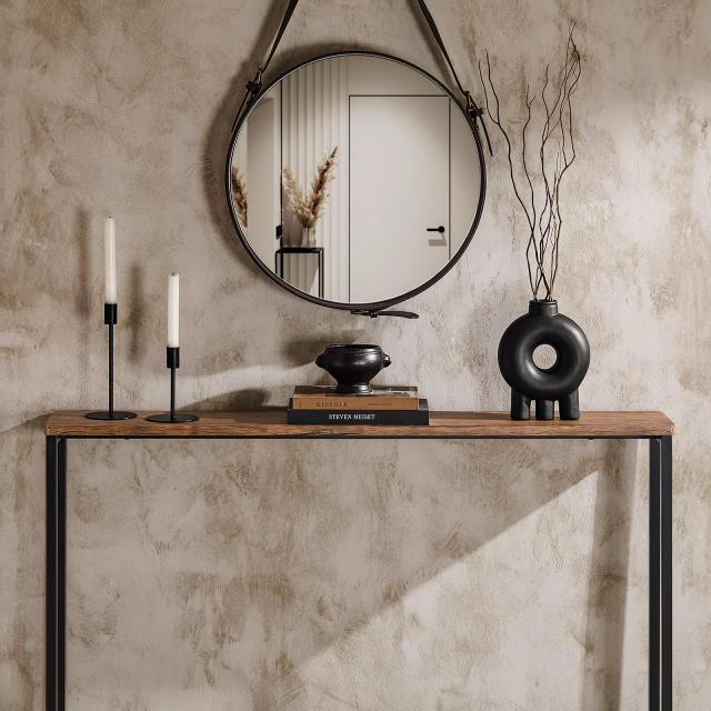 SoBuy コンソールテーブル？スリム サイドテーブル 細長い サイド