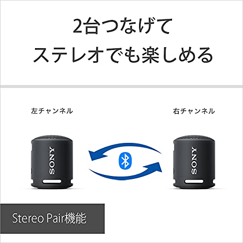 ソニー ポータブルスピーカー SRS-XB13 LIC パウダーブルー 2021年モデル 防水・防塵IP6 バッテリー駆動最大16時間