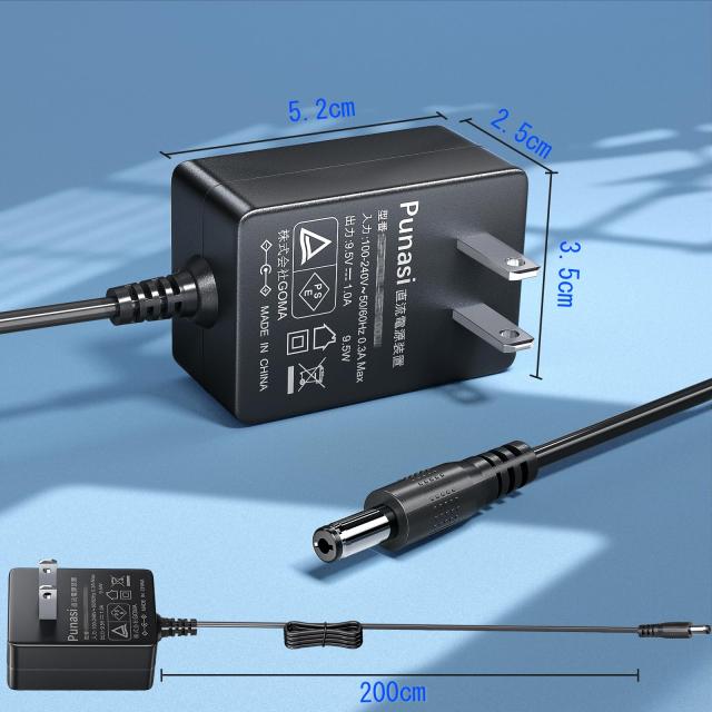 Punasi カシオ ラベルライター ネームランド ACアダプター ADA95100L