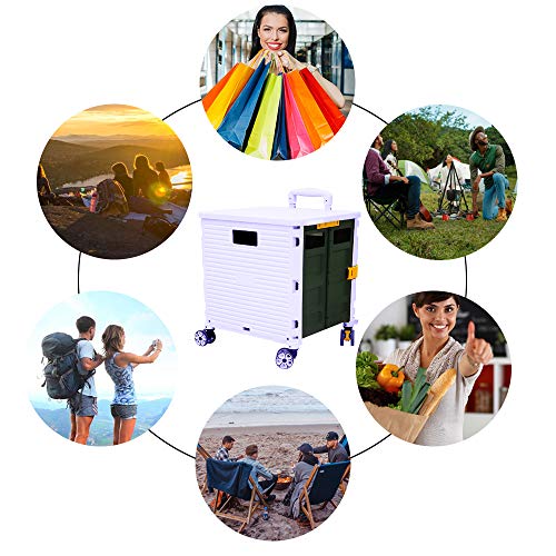 ur BY06 ショッピングカート 折り畳み式 台車 キャリーカート