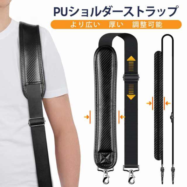 CAHAYA PUショルダーストラップ付属 ギターハードケース アコギ