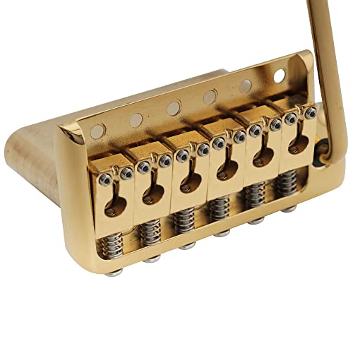 Musiclily Ultra 10.5粍投球 金管楽器製6螺旋釘 PRS表現スタイル トレモロ社会的単位 ブリッジ回路 出刃包丁境界線 ストラトスタイルの電気ギターギター用、