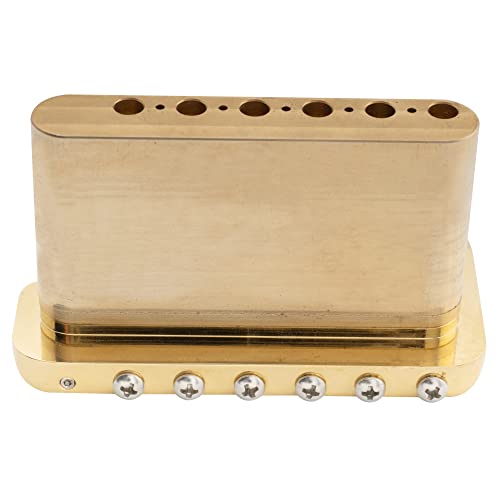 Musiclily Ultra 10.5mmピッチ ブラス製6ネジ PRSスタイル トレモロ