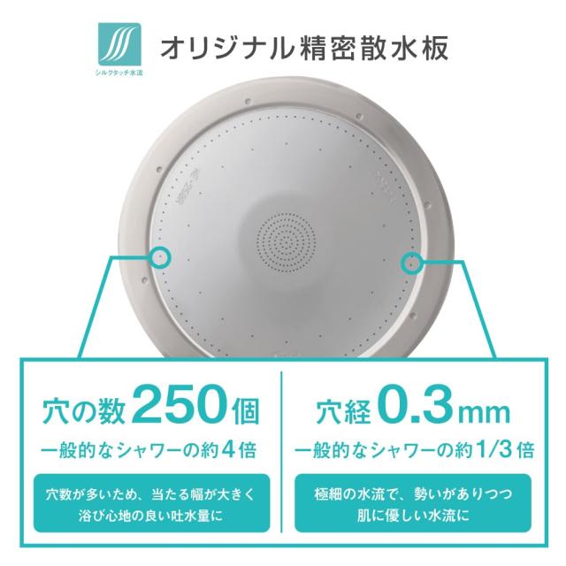 アラミック シャワーヘッド ナノバブル 節水 高水圧 きめ細やかな極細水流で肌・髪に優しい 3Dプレミアム ワイド水流 角度調整 ブラック_3
