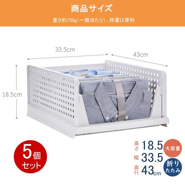 TelCormik 衣装ケース 引き出し クローゼット用 服収納ケース タンスの