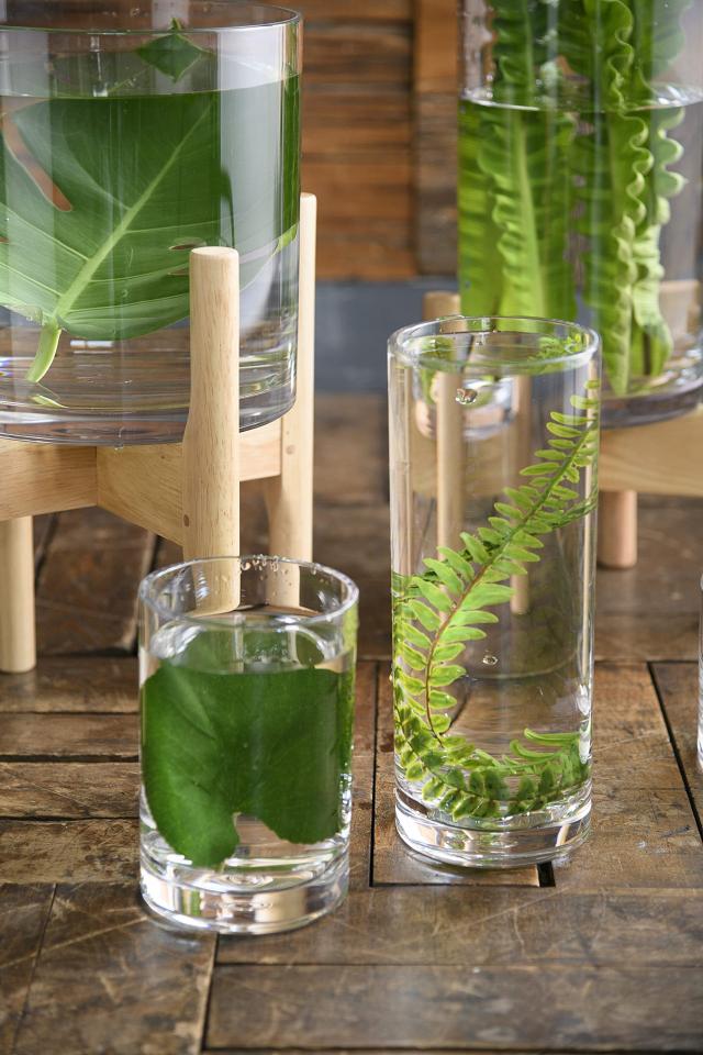 FOYER 割れない 花瓶 フラワーベース ポリカーボネート おし