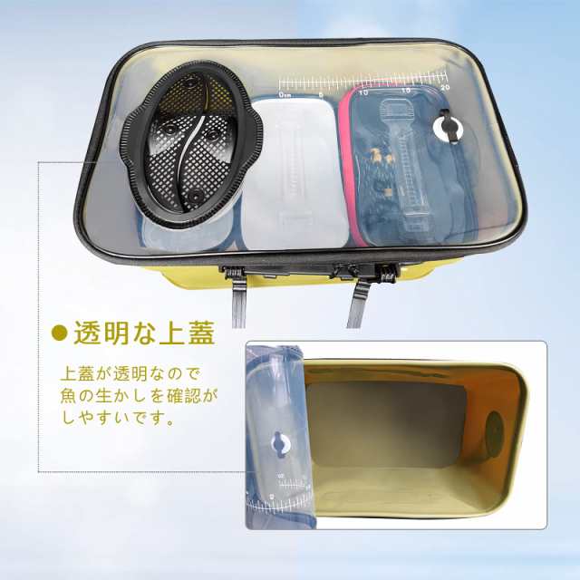 TURELAX バッカン 釣り バケツ 折りたたみ式 40cm 活かし水汲み TURELAX バッカン 釣り バケツ 折りたたみ式 40cm 活かし水汲み