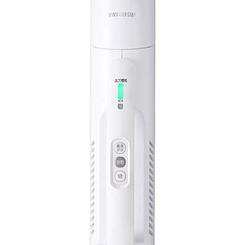 アイリスオーヤマ 掃除機 コードレス 極細軽量 ハンディ 紙パック スティッククリーナー 軽量 1.3kg 2WAY ほこりセンサー搭載 SBD-74-W