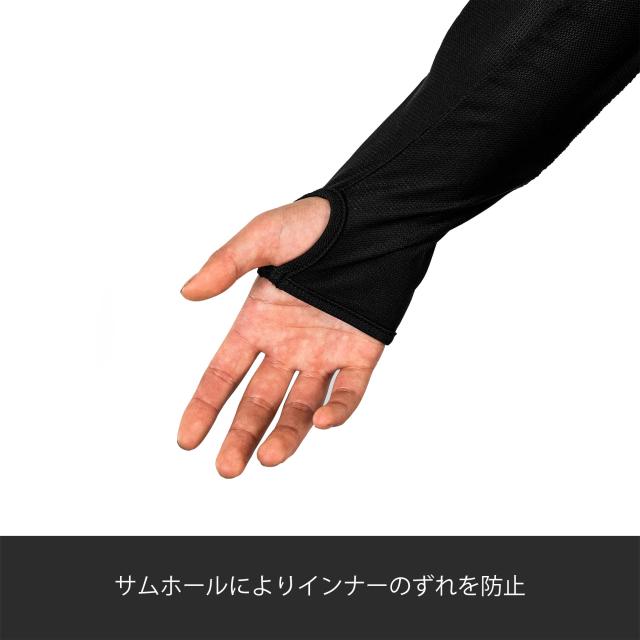 [KOMINE] バイク用 CEアーマードトップインナーウェア SK-693 903 CE規格 04-693 レディース Black Ladies_6
