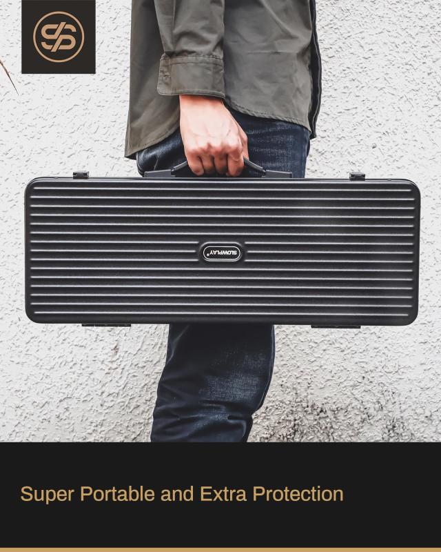 SLOWPLAYポーカーチップケース テキサスホールデム 300枚 ハイエンドアタッシュケース 革製の内装 ポリカーボネート製 持ち運びやすさの通販は