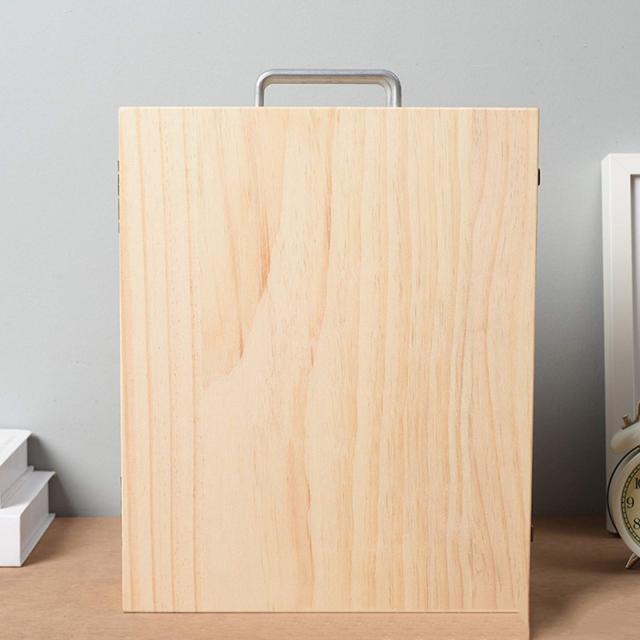 Pure Vie 天然木製 エッセンシャルオイル 収納ケース 精油 アロマオイル ガラス 精油瓶 保存容器 収納ボックス 携帯便利 旅行用 大容量