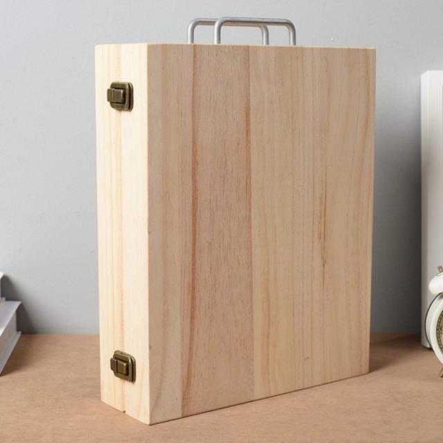 Pure Vie 天然木製 エッセンシャルオイル 収納ケース 精油 アロマオイル ガラス 精油瓶 保存容器 収納ボックス 携帯便利 旅行用 大容量