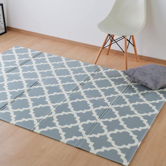 【人気商品】萩原 ラグ クッションプレイマット 約148×196cm 「エクスロ 萩原 ラグ クッションプレイマット 約148×196cm 「エクスモロッコ」 撥