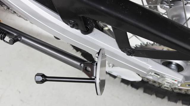 キジマ (kijima) バイク バイクパーツ サイドスタンドワイドプレート＆エクステンション 設置面積約2.9倍 CRF250L/S用 HONDA 213-051の通販は