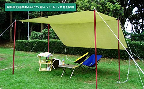 φ20 タープポール5本セット