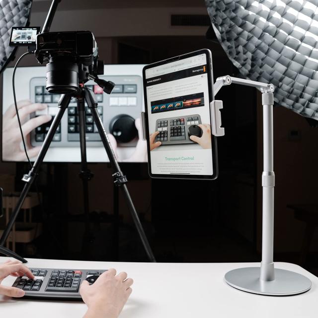 viozon タブレット電話スタンドホルダー 高さ360度角度調節可能 アルミデスクトップスタンド 4.5~13インチの携帯電話や 並行輸入品