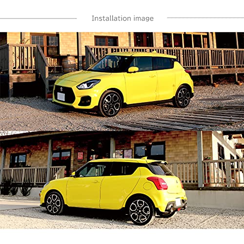 イブデザイン スイフト専用 デザインアンテナ type３ / SUZUKI SWIFT・SWIFT SPORT 純正カラーシリーズ シャークタイプ３ / 品番：DAZ-S3_4