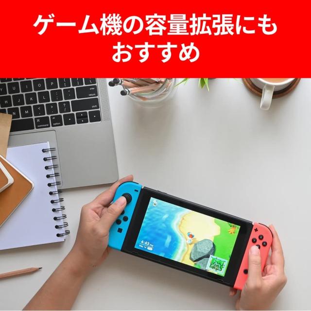 【Amazon.co.jp限定】バッファロー microSD 128GB 100MB/s UHS-1 U1 microSDXC【 Nintendo Switch 対応 】V10 A1 IPX7 Full HD RMSD-128U_4