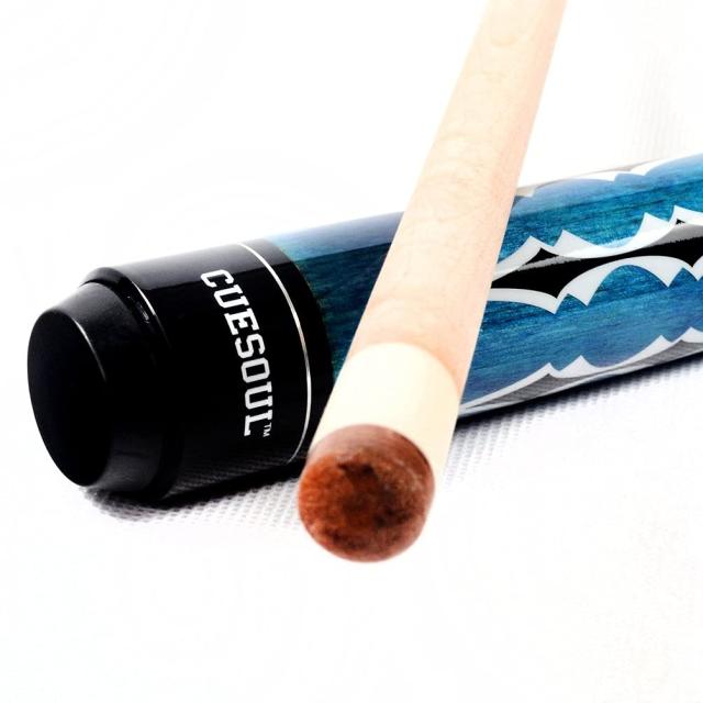 Black Scorpion CUESOUL2x2ハードプールキューコンボセットキュー