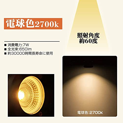 okalumi LEDクリップライト 防水 電球色 7W スポットライト 屋外