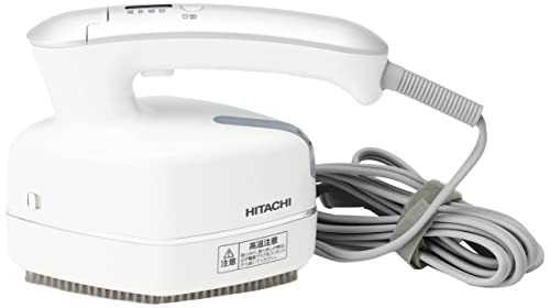 日立(HITACHI) 衣類スチーマー スチームアイロン ワンプッシュ連続スチーム 2段階スチーム 3段階温度切替 ブラシ付き CSI-RX2A W パール_9