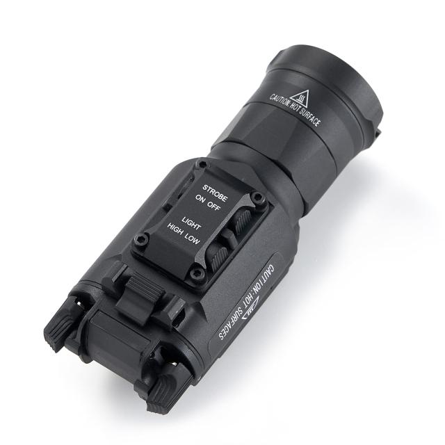 XH35風ウェポンライトLEDピストルライト黒ハンドガンライト新品