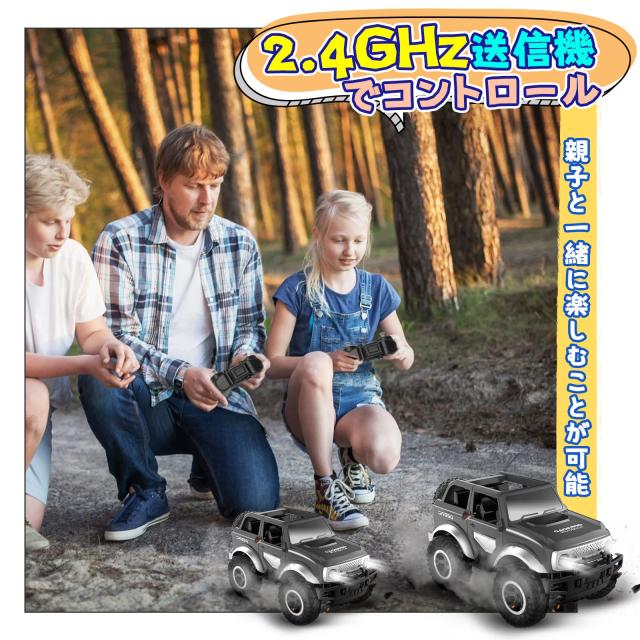 DEERC ラジコンカー こども向け オフロード RCカー 操作時間160分 