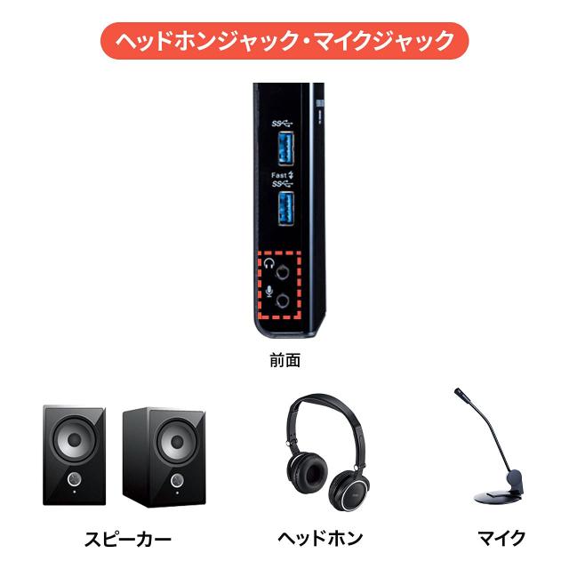 サンワサプライ Type-C・USB3.2A接続デュアルHDMIドッキングステーション USB-CVDK7_6
