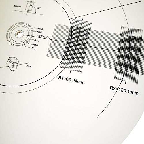 MayRecords 較正ストロボスコープディスク レコードプレーヤー アクリル ターンテーブル レコードLPカートリッジ方位角  オーバーハング調｜au PAY マーケット