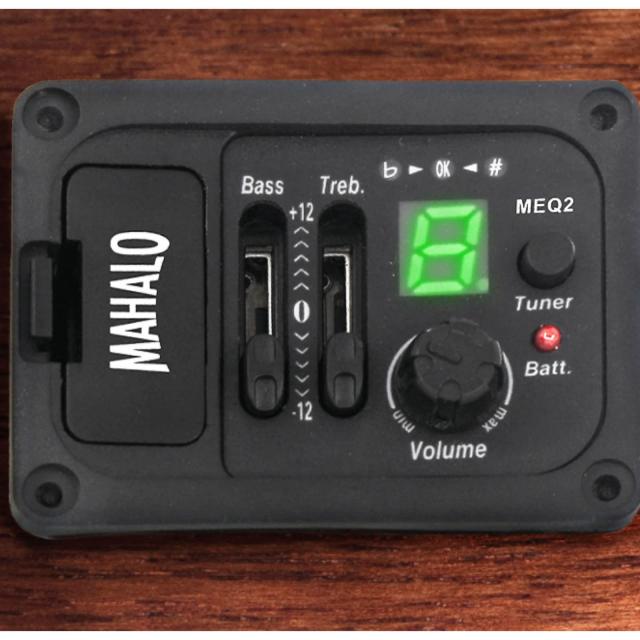 MAHALO (マハロ) Pearl 続きもの 音楽会ウクレレ いの一番材 シトカスプルース単板 取りあつめる付 MP2E